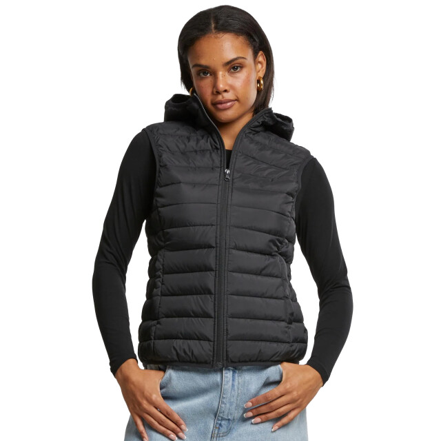 Urban Classics Dames ultra licht gewatteerd gilet UTTN664_black large