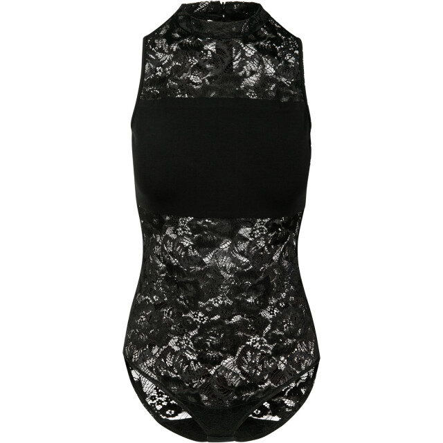 Urban Classics Dames kanten bodysuit UTTN934_black large