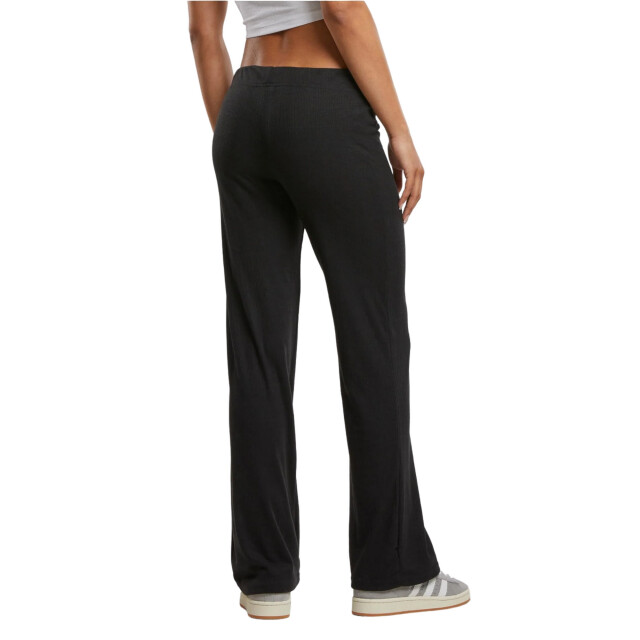 Urban Classics Dames ribbroek UTTN943_black large