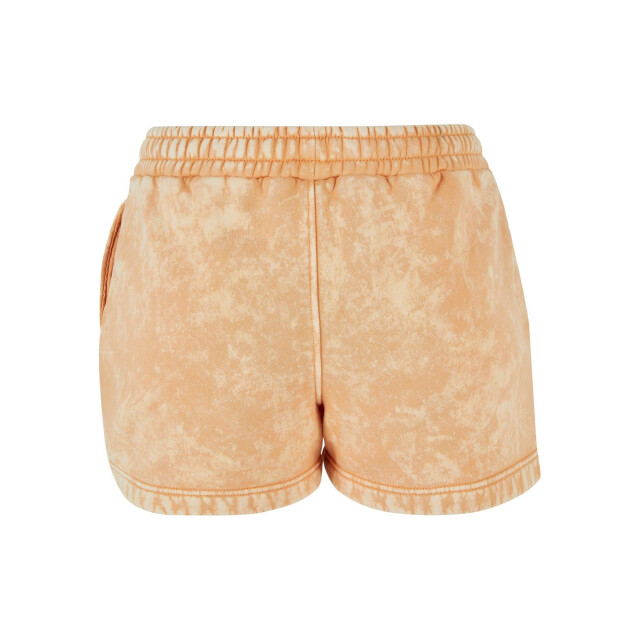 Urban Classics Dames badstof gewassen sweat shorts UTTN933_paleorange large