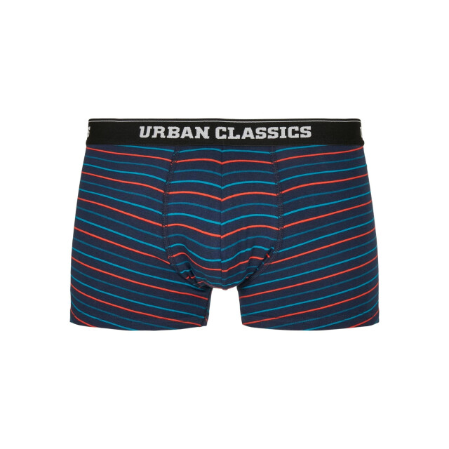 Urban Classics Heren bird boxer shorts (set van 3) UTTN936_darkblueorangecharcoal large