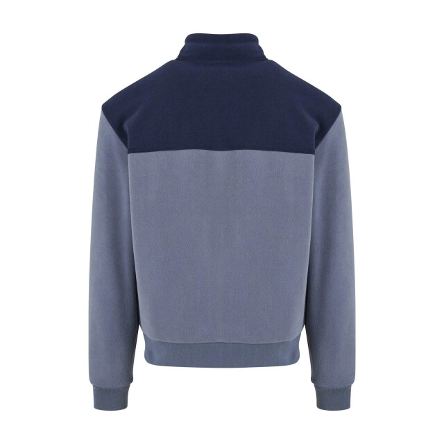 Urban Classics Heren polar fleece jas met kleurblok UTTN657_navycloudsky large