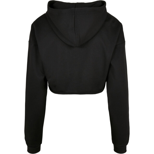 Urban Classics Dames oversized crop hoodie UTTN937_black large