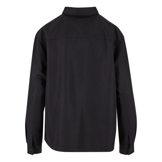 Urban Classics Dames twill oversized overhemd UTTN926_black large
