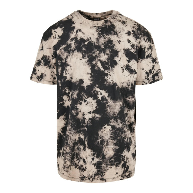 Urban Classics Heren bleached oversized t-shirt UTTN924_black large
