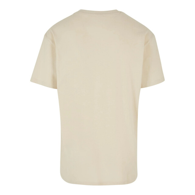Urban Classics Heren oversized t-shirt met booglogo UTTN920_sand large