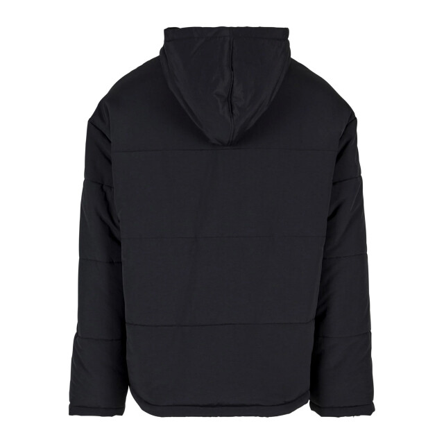 Urban Classics Heren block pufferjas met capuchon UTTN923_black large
