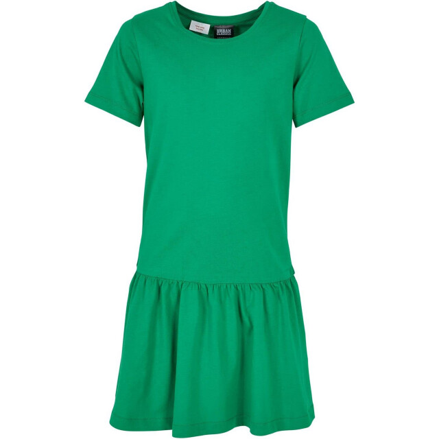 Urban Classics Meisjes valance t-shirt jurk UTTN642_bodegagreen large