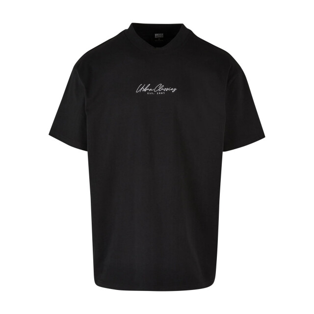 Urban Classics Heren geborduurd oversized t-shirt UTTN635_black large