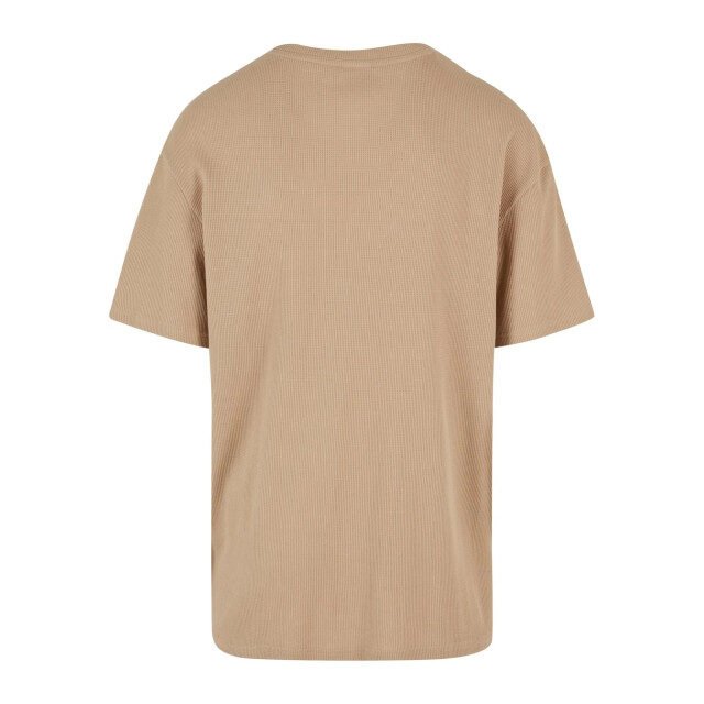 Urban Classics Heren wafel t-shirt UTTN640_unionbeige large