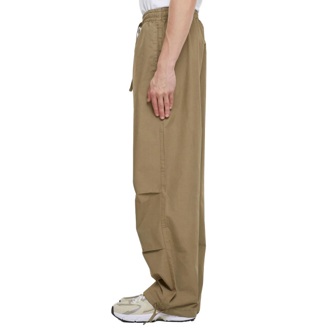Urban Classics Heren popeline wijde broek UTTN641_khaki large