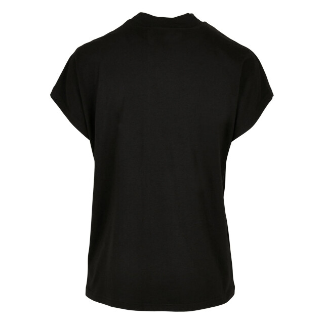 Urban Classics Dames oversized cut-on t-shirt van viscose UTTN906_black large