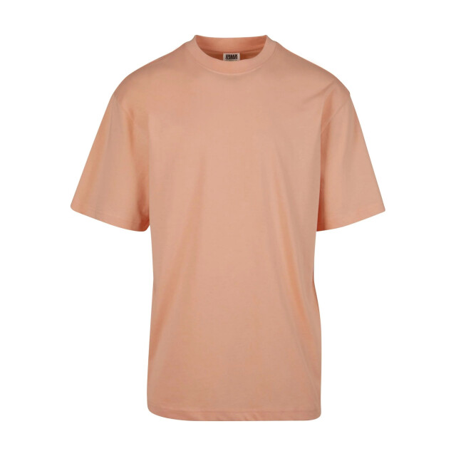 Urban Classics Heren effen biologisch lang t-shirt UTTN898_softapricot large