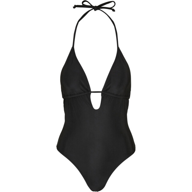 Urban Classics Dames driehoek eendelig zwempak UTTN899_black large