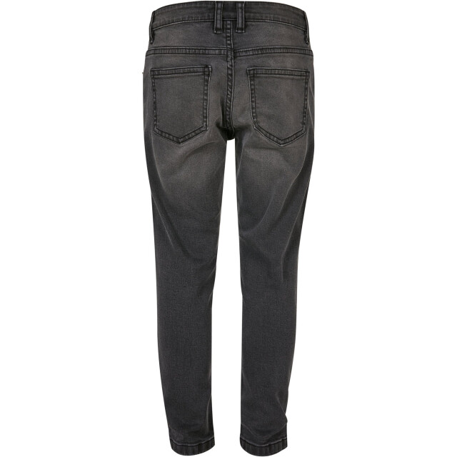 Urban Classics Jongens denim stretch jeans UTTN600_blackwash large