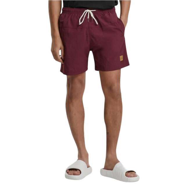 Urban Classics Heren zwemshort (set van 2) UTTN900_blackblackcherry large