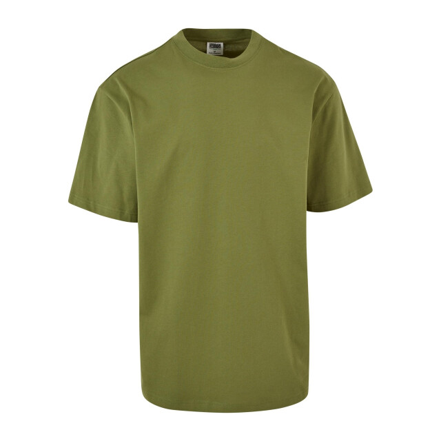 Urban Classics Heren effen biologisch lang t-shirt UTTN898_newolive large