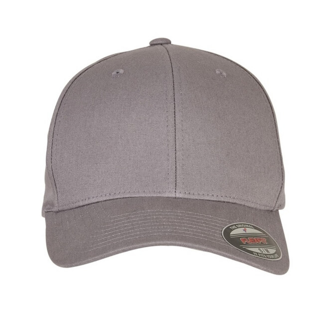 Flexfit Katoenen keperstof baseballpet UTTN909_grey large
