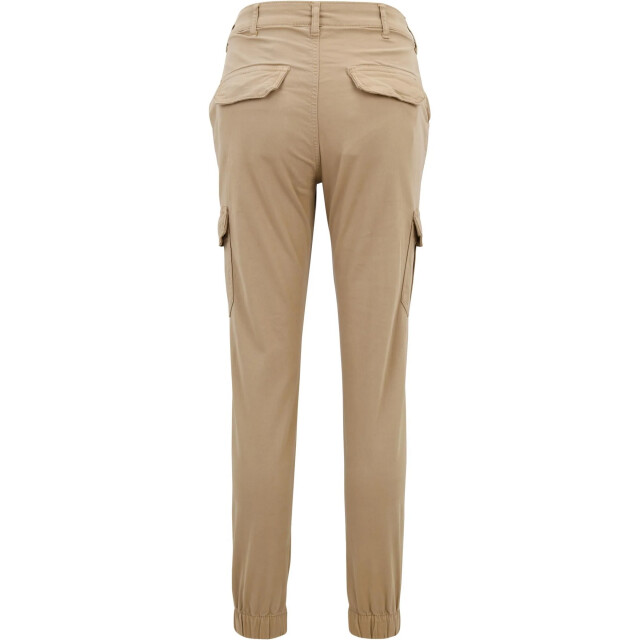 Urban Classics Dames cargo broek met hoge taille UTTN590_softtaupe large