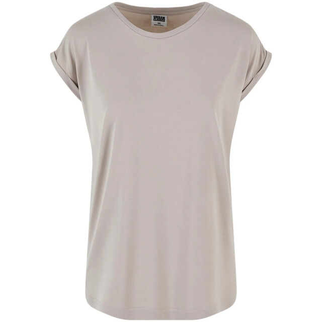 Urban Classics Dames modal verlengd schouder t-shirt UTTN594_cloud large