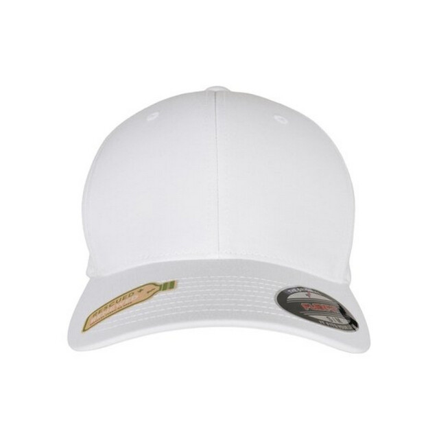 Flexfit Gerecycleerde polyester honkbalpet UTTN888_white large