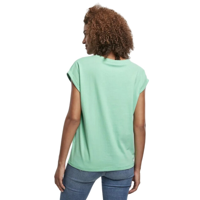 Urban Classics Dames verlengd schouder t-shirt UTTN574_freshseed large Urban Classics Dames verlengd schouder t-shirt UTTN574_freshseed large