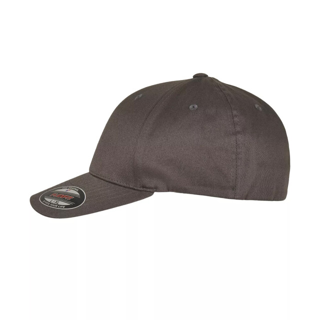 Flexfit Baseballpet van biologisch katoen UTTN858_burntolive large