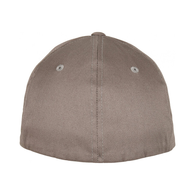 Flexfit Baseballpet van biologisch katoen UTTN858_palegrey large