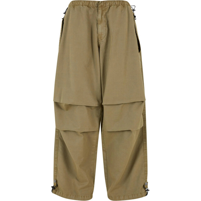 Urban Classics Dames katoenen parachute broek UTTN872_tiniolive large