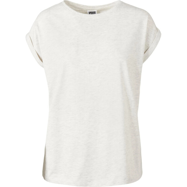 Urban Classics Dames verlengd schouder t-shirt UTTN574_lightgrey large