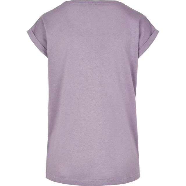 Urban Classics Dames verlengd schouder t-shirt UTTN574_dustypurple large