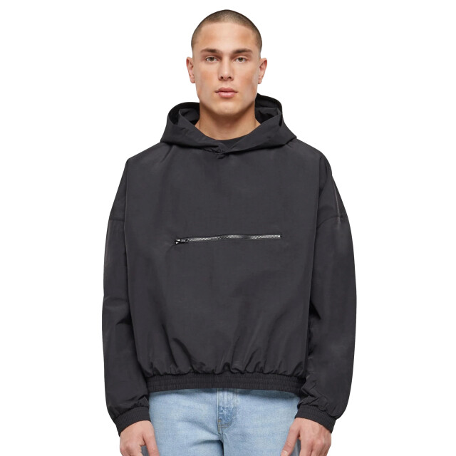 Urban Classics Heren 90's pullover hoodie UTTN848_black large