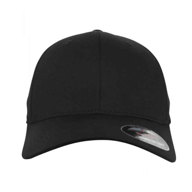 Flexfit Baseballpet van biologisch katoen UTTN858_black large