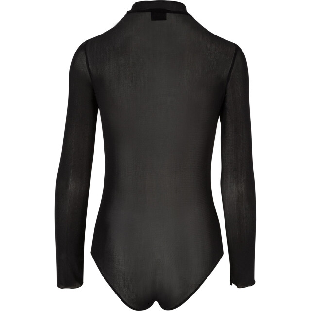 Urban Classics Dames mesh schildpad hals bodysuit UTTN860_black large