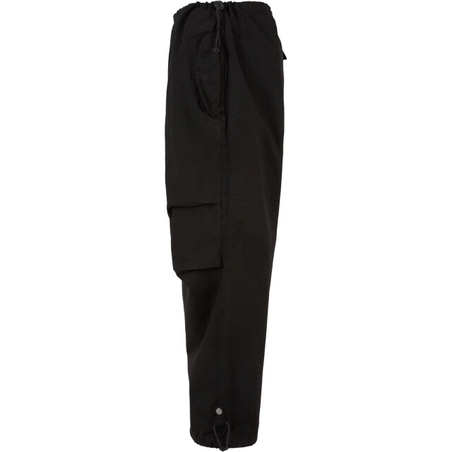 Urban Classics Dames katoenen parachute broek UTTN872_black large