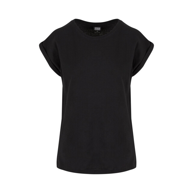 Urban Classics Dames verlengd schouder t-shirt (set van 3) UTTN844_black large