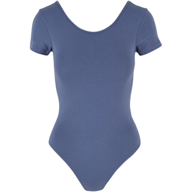 Urban Classics Dames organisch stretch bodysuit UTTN850_vintageblue large