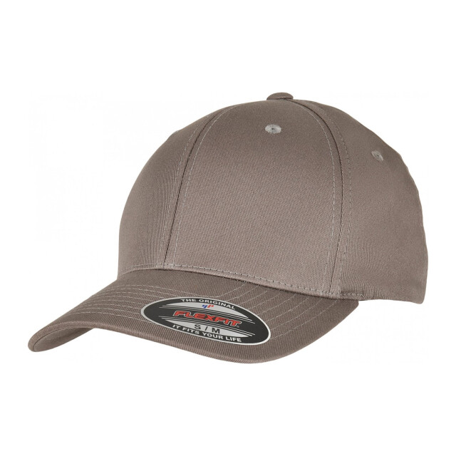Flexfit Baseballpet van biologisch katoen UTTN858_palegrey large