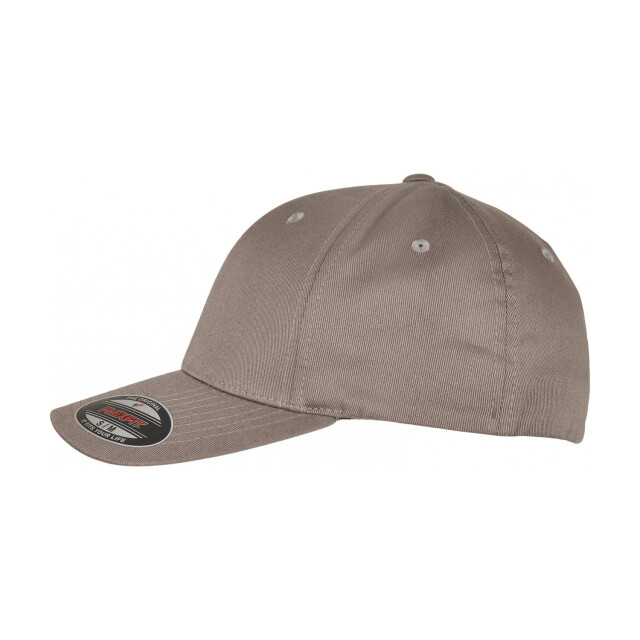 Flexfit Baseballpet van biologisch katoen UTTN858_palegrey large