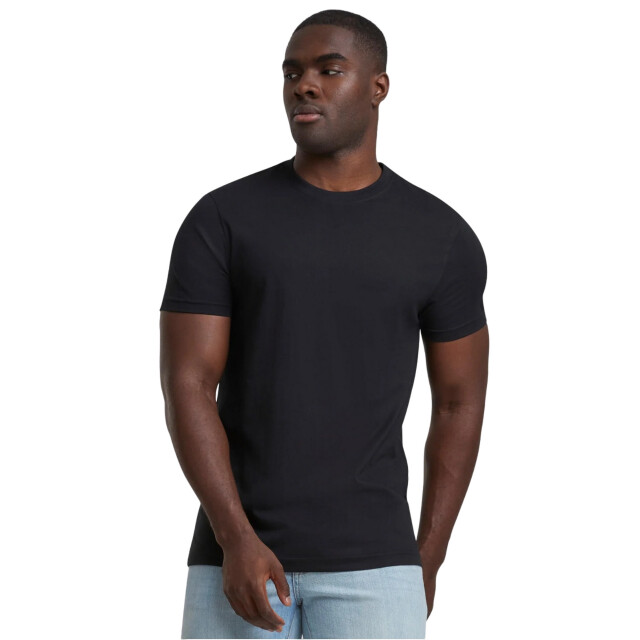 Urban Classics Heren basic t-shirt (set van 3) UTTN838_blackwhitegrey large