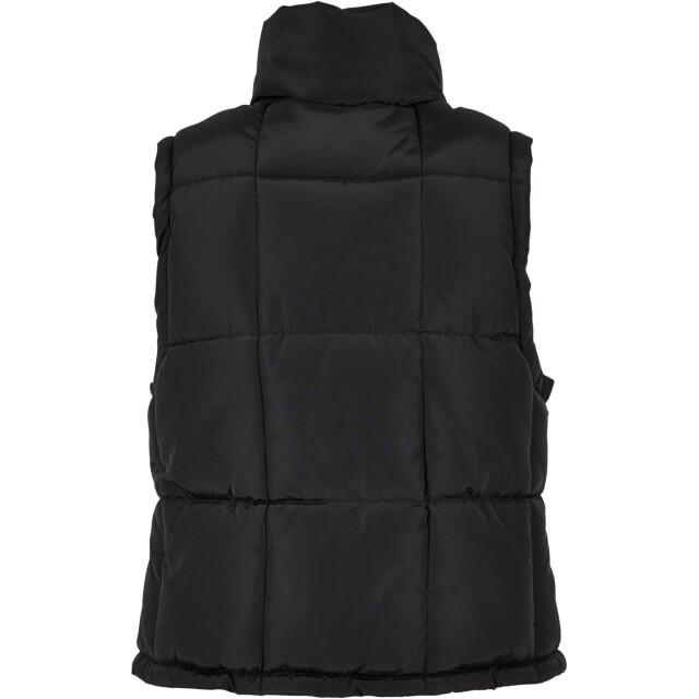 Urban Classics Dames omkeerbaar gewatteerd gilet UTTN824_blackfuchsia large