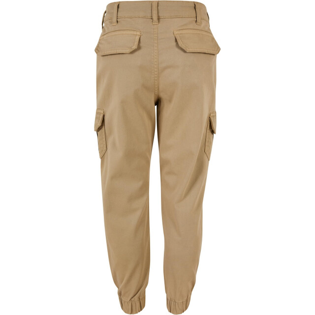 Urban Classics Cargo broek met hoge taille voor meisjes UTTN841_unionbeige large
