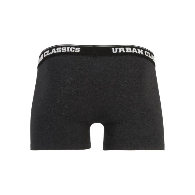 Urban Classics Boxershort met all-over print voor heren (5-pack) UTTN981_charcoalblackwhite large