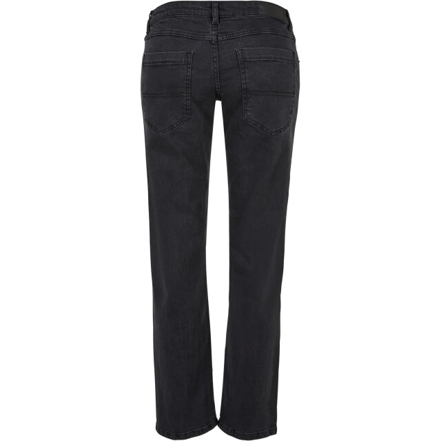 Urban Classics Dames low rise skinny jeans UTTN935_blackwash large