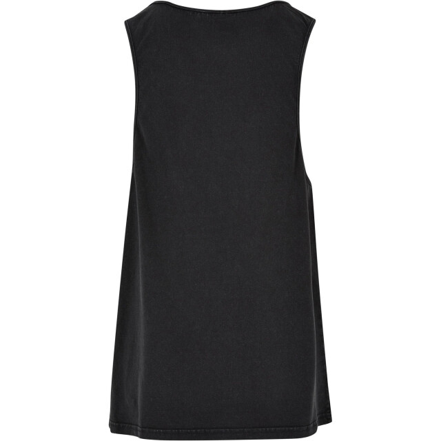 Urban Classics Heren zuur gewassen zware oversized tank top UTTN817_black large