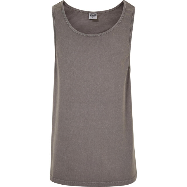 Urban Classics Heren zuur gewassen zware oversized tank top UTTN817_asphalt large