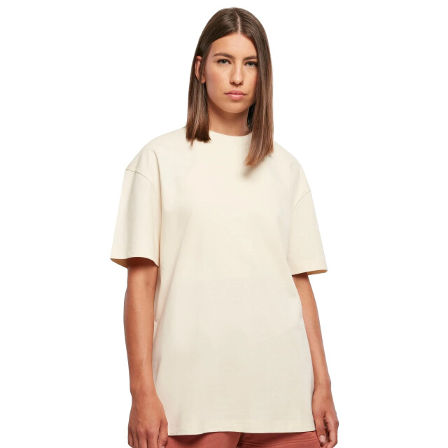 Urban Classics Dames oversized vriend t-shirt UTTN808_whitesand large