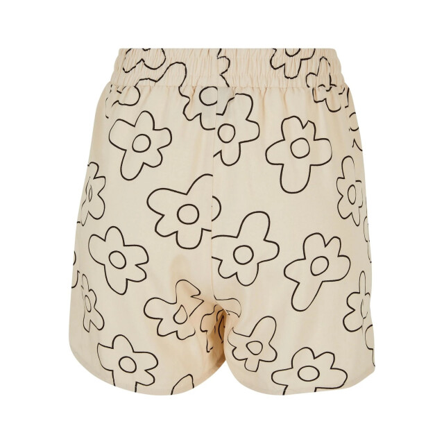 Urban Classics Dames viscose all-over print resort shorts UTTN538_softseagrass large