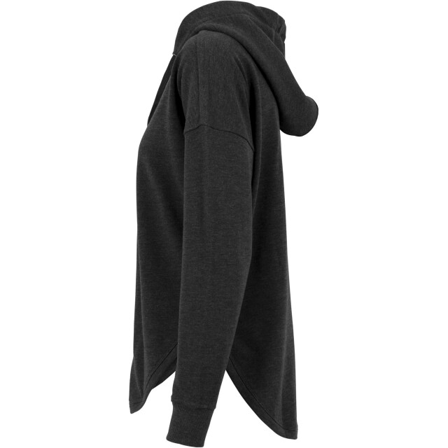 Urban Classics Dames terrycloth oversized hoodie UTTN802_charcoal large