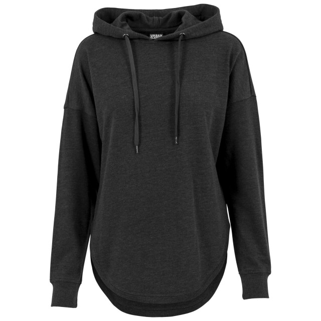 Urban Classics Dames terrycloth oversized hoodie UTTN802_charcoal large